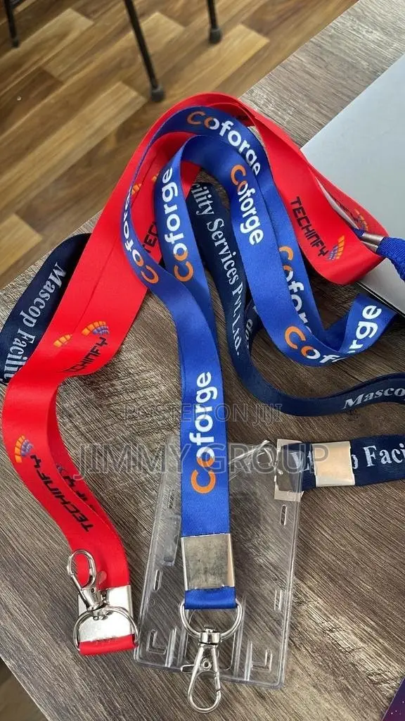 Custom Made Lanyards.