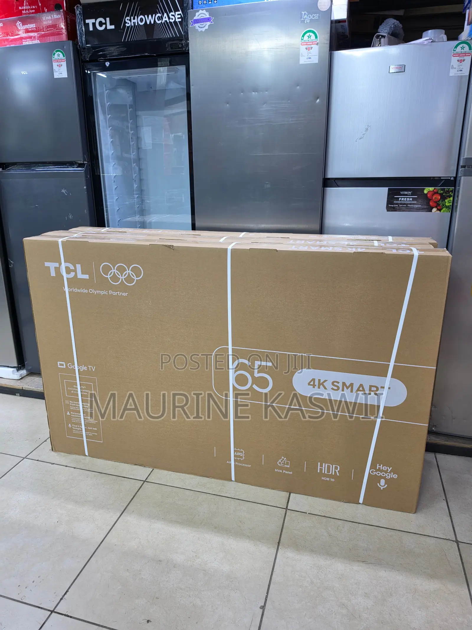 TCL 65 V6d Google Frameless Uhd TV