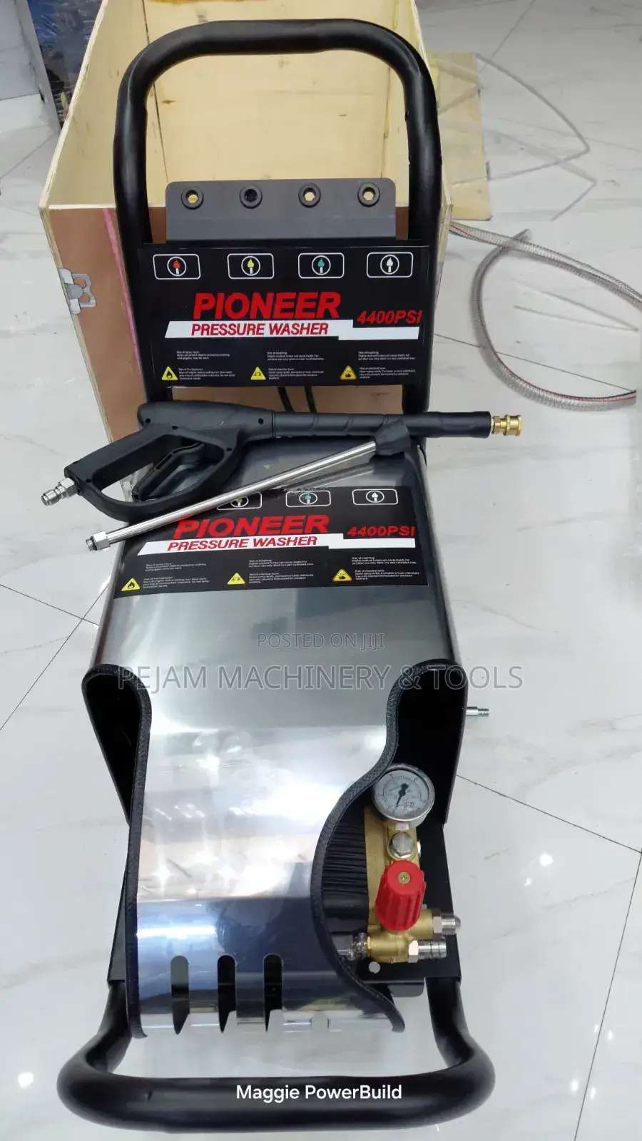 Pioneer 4400psi Pressure Washer High-Pressure Cleaning Machine