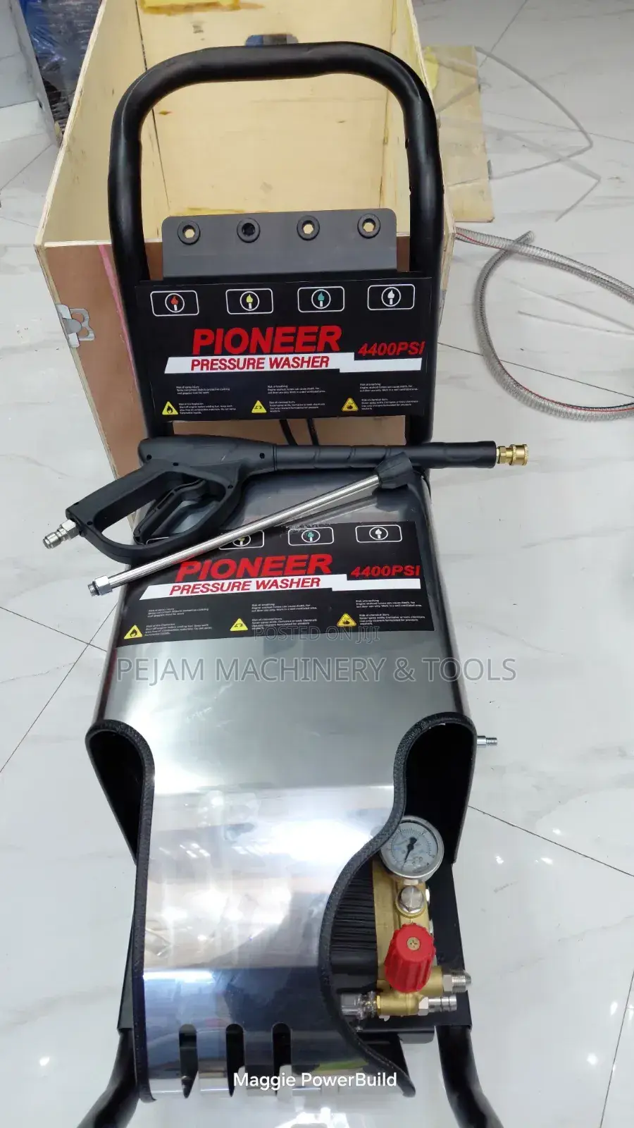Pioneer 4400psi Pressure Washer High-Pressure Cleaning Machine