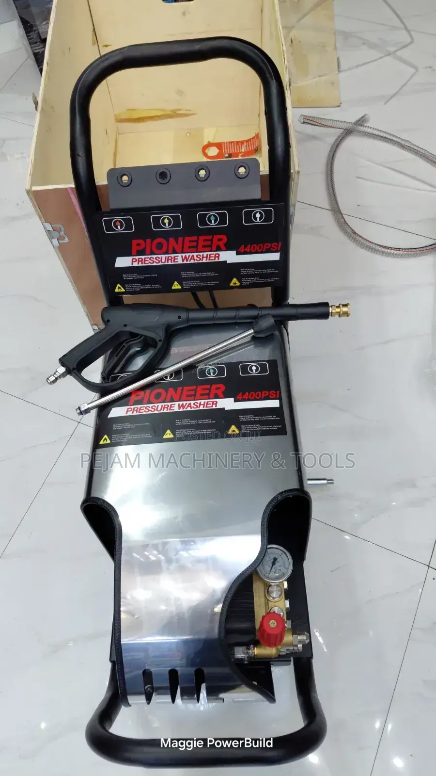 Pioneer 4400psi Pressure Washer High-Pressure Cleaning Machine