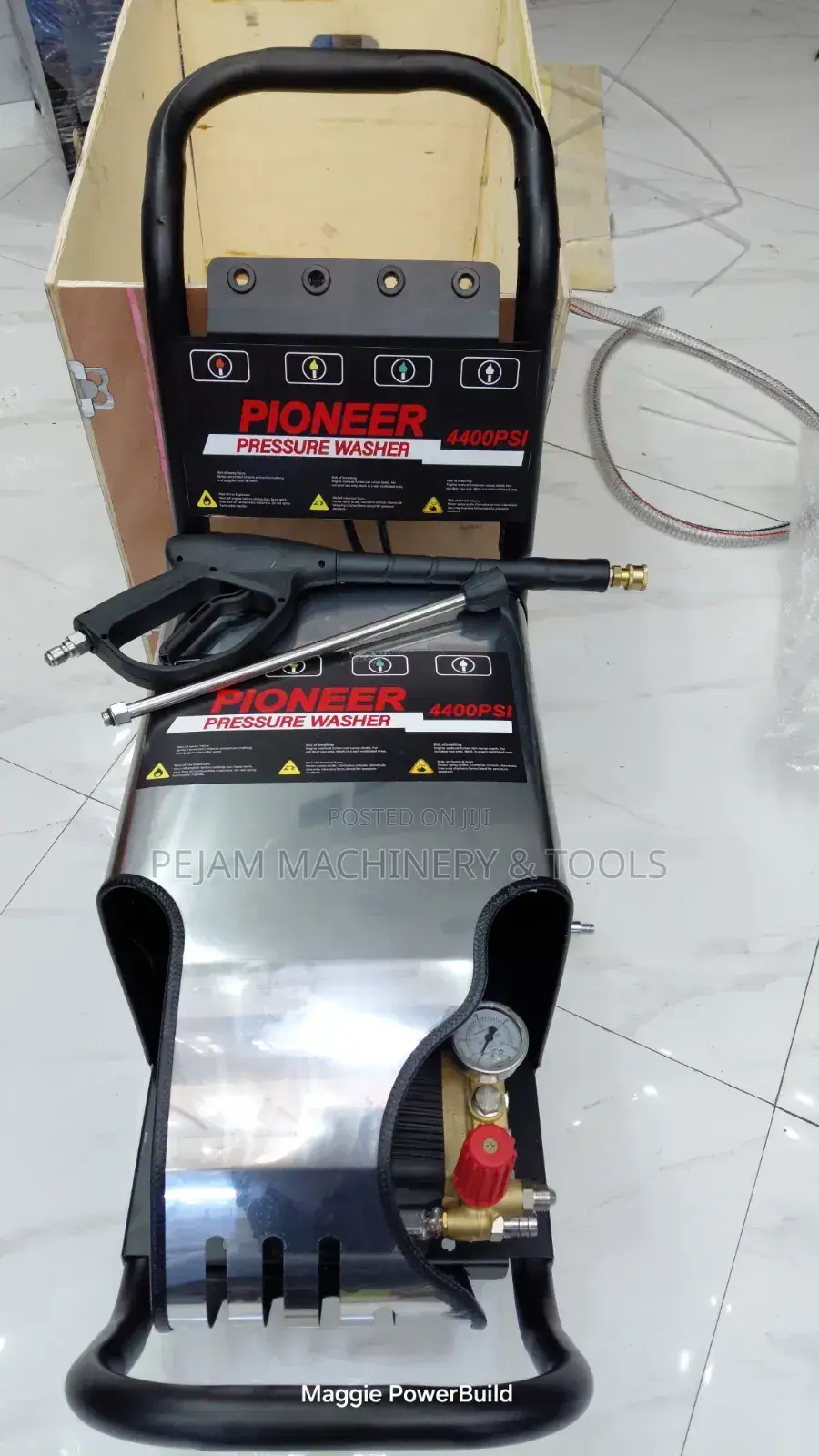 Pioneer 4400psi Pressure Washer High-Pressure Cleaning Machine