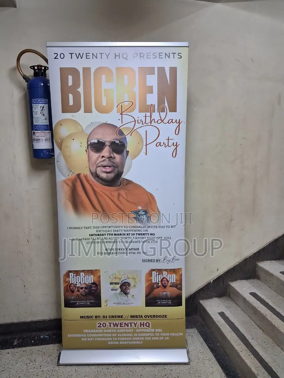 Big-Ben Pull Up Banner Branding