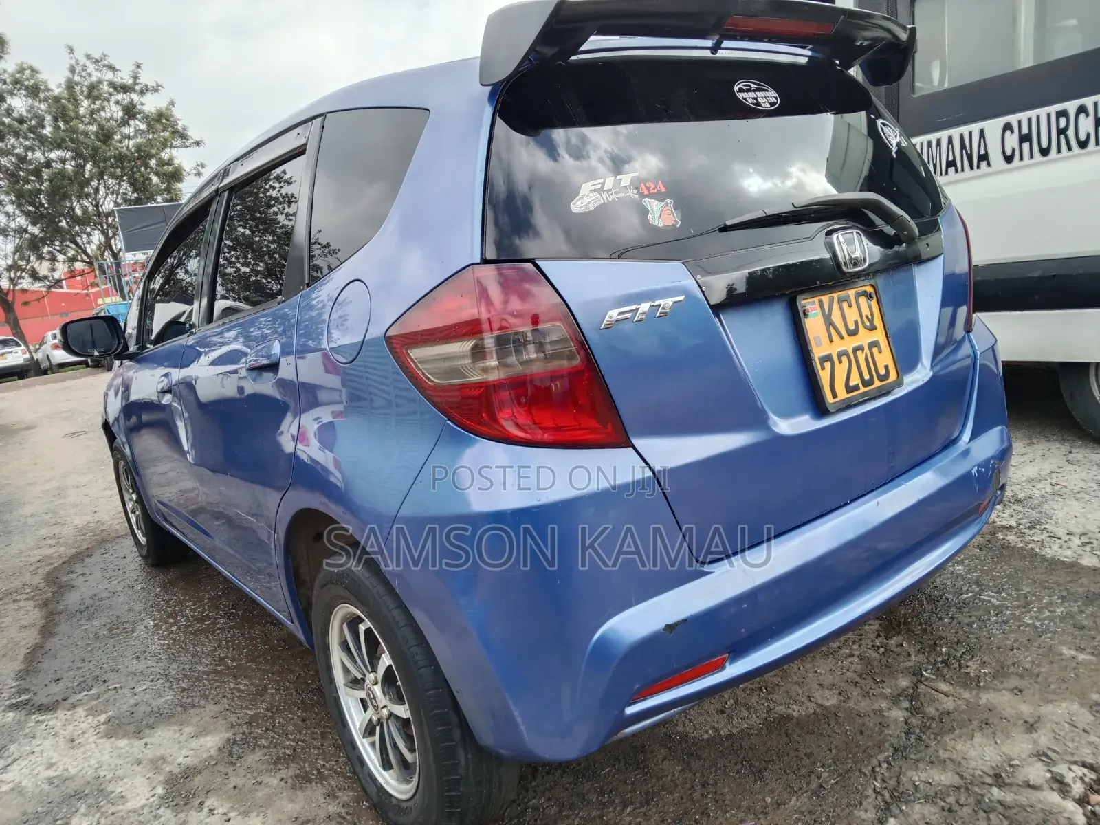 Honda Fit 2010 Blue