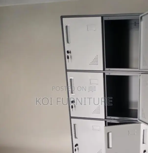 Office Cabinet; Sure Safe Office Cabinet With 15 Lockers