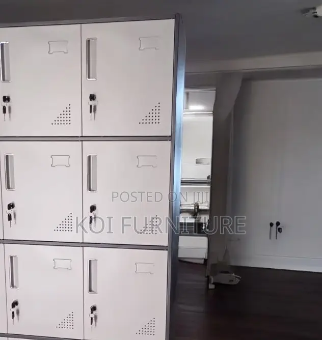 Office Cabinet; Sure Safe Office Cabinet With 15 Lockers