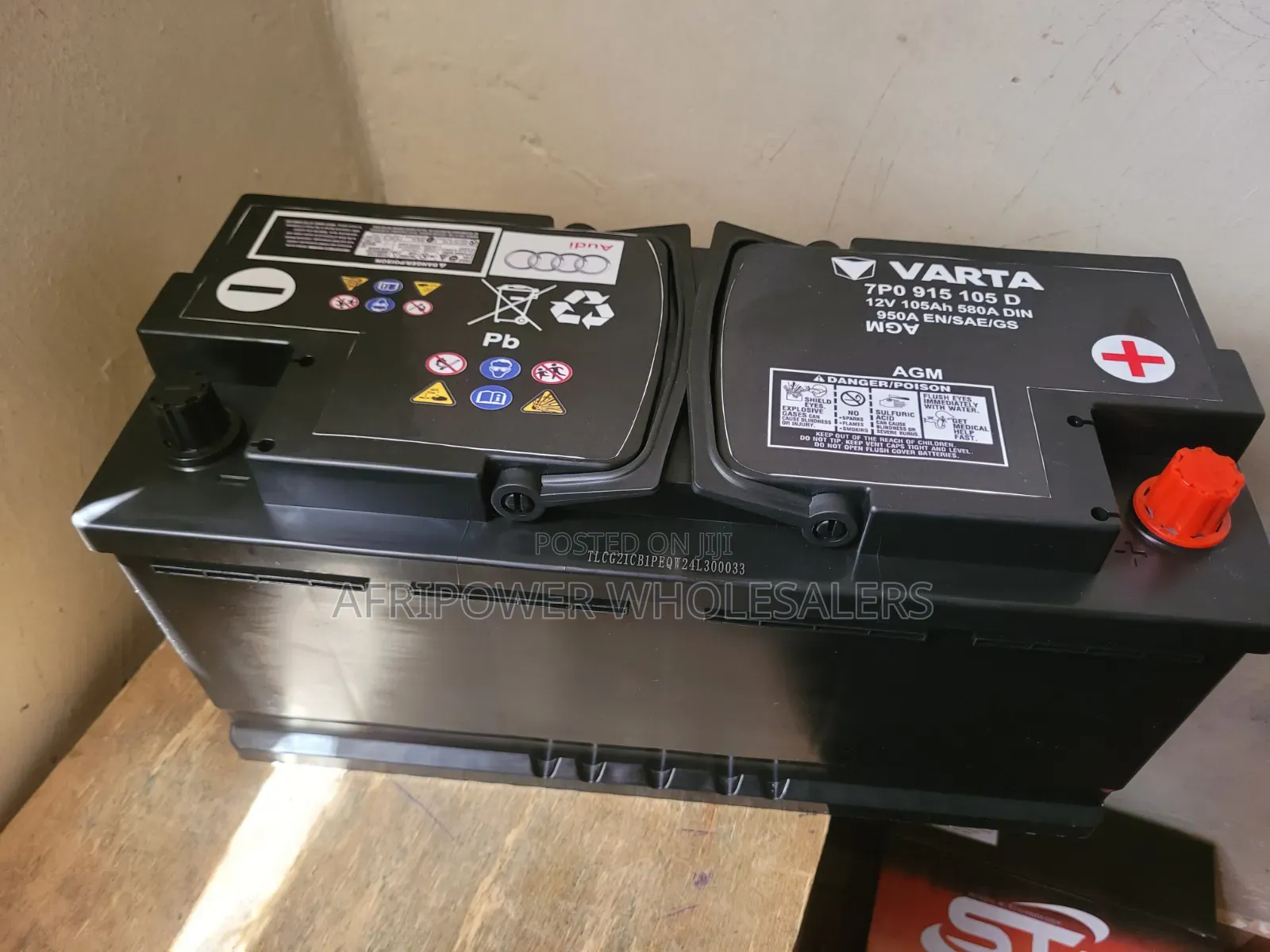Varta Din 105 Agm Start-Stop Battery