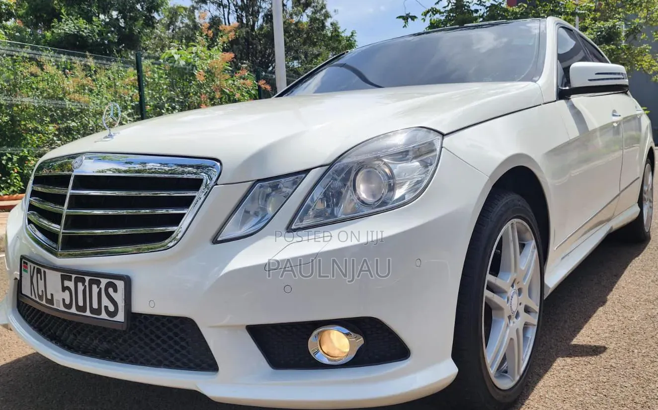 Mercedes-Benz E250 2010 White