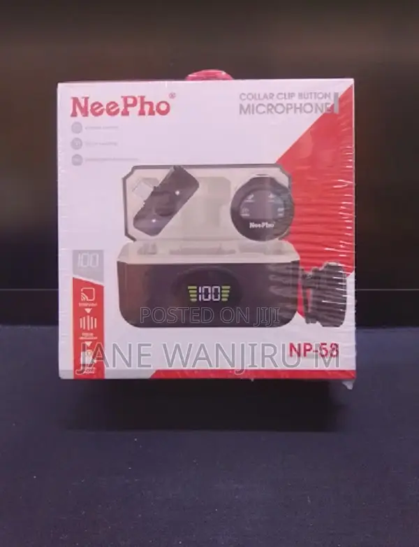 Magnetic Dual Microphone Neepho Np-58