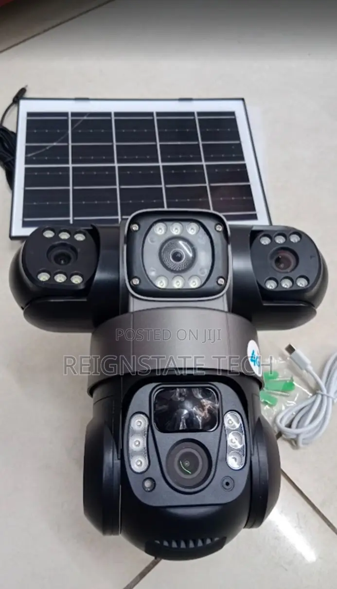 Solar Light Solar Light 4g Triple Lens Dual Lens CCTV Camera