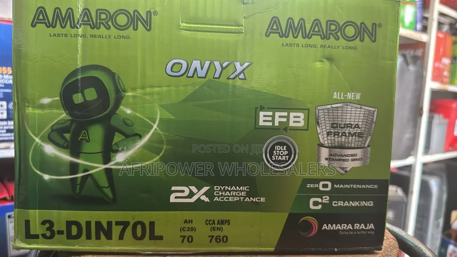 Amaron L3 Efb Din 70 Start - Stop Battery