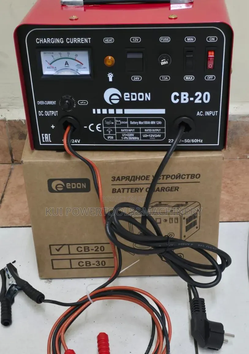 Edon 20a Battery Charger/ Edon Electric Battery Charger