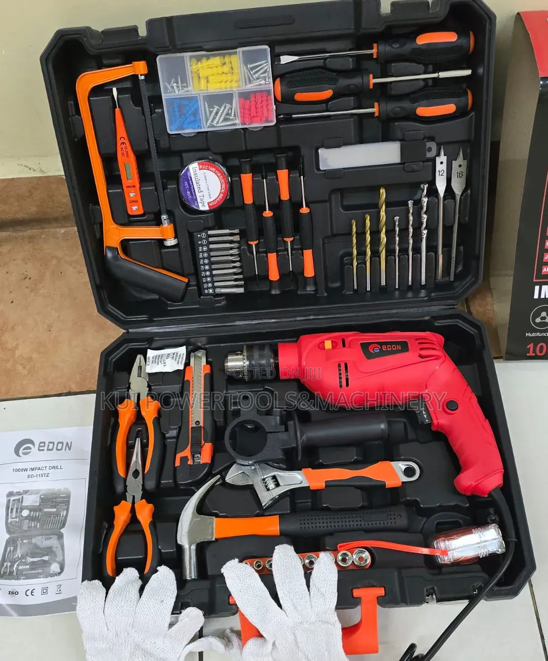 Edon Electric Drill Set/ Electric Corded Drill Set