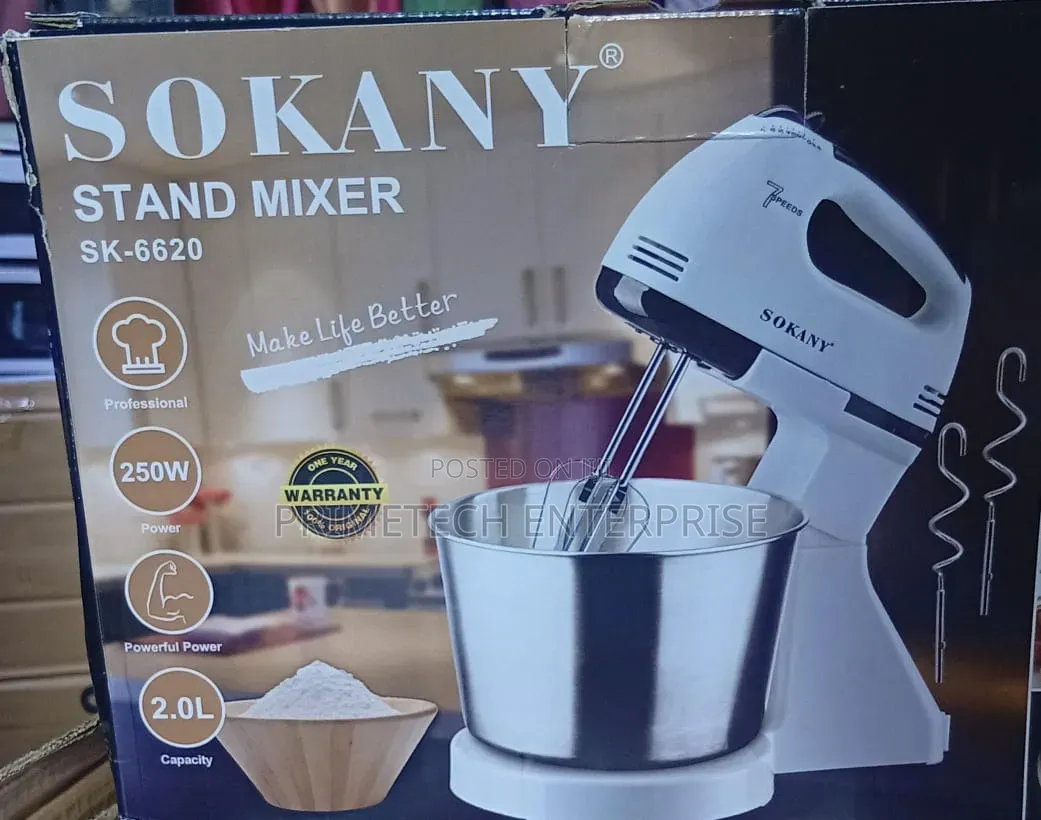 Solany Sk-6620 Stand Mixer