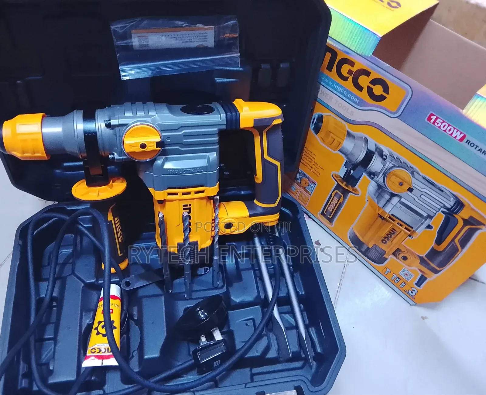 Heavy Duty Electric Rotary Hammer Drill 1500watts