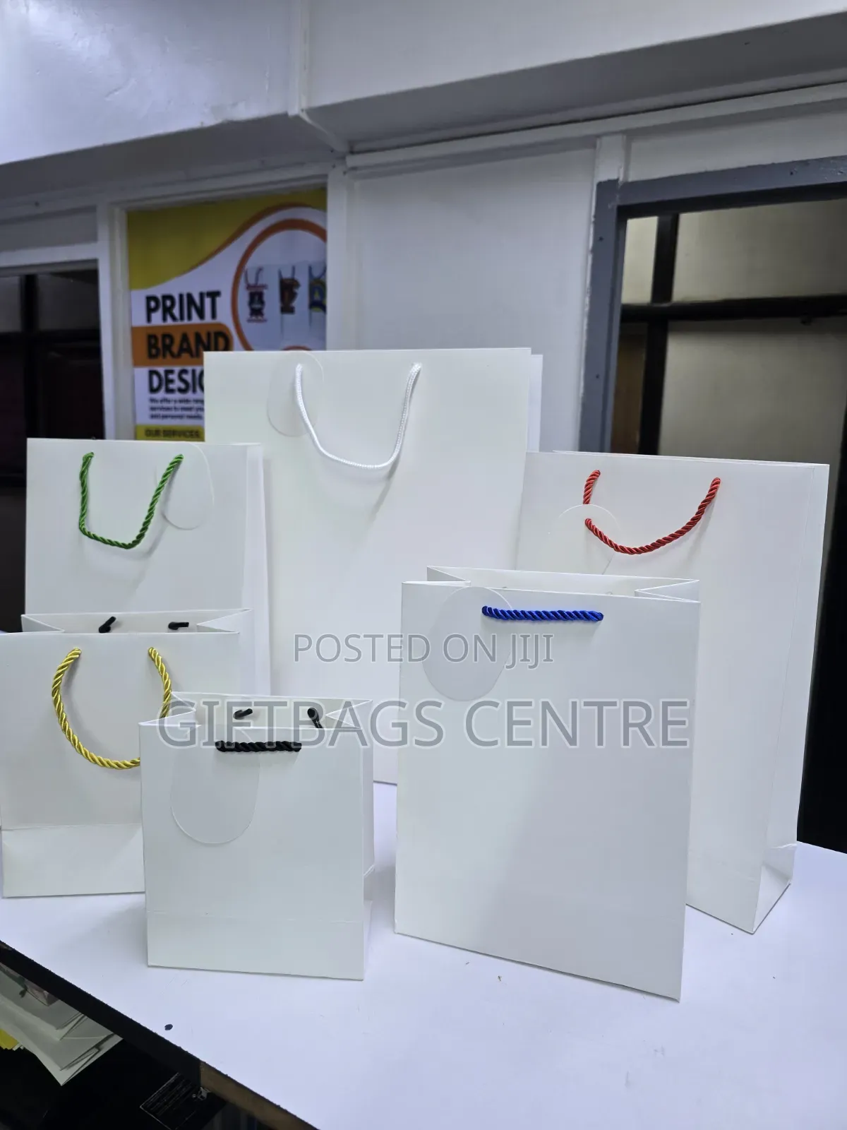 Gift Bags White