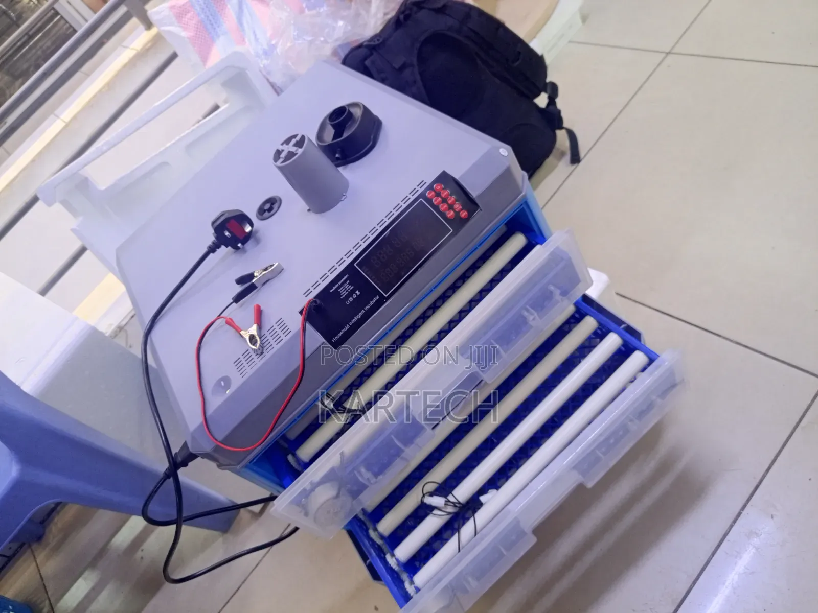 136 Eggs Automatic Digital Egg Incubator Machine