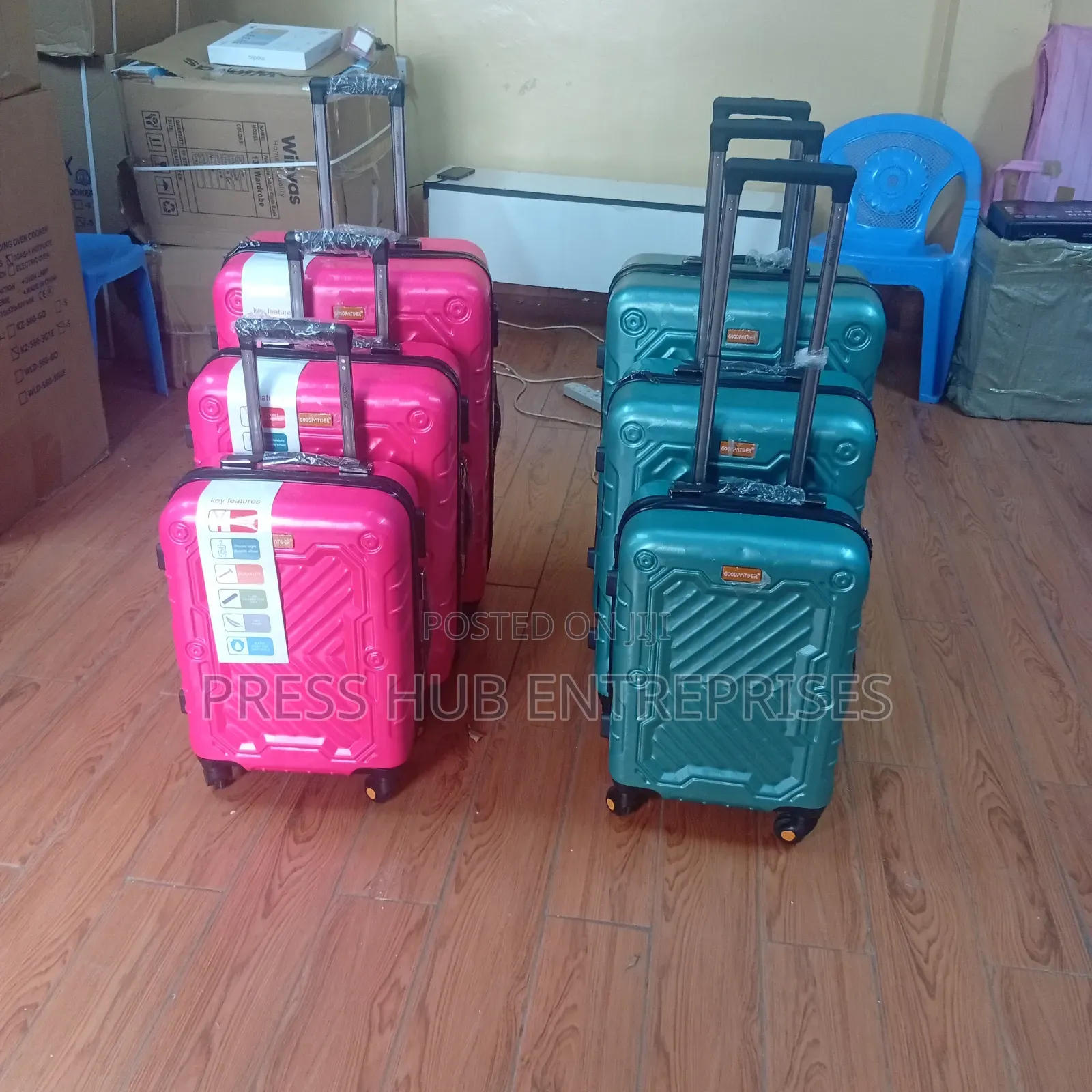 3in1 Unbreakable Suitcase Set