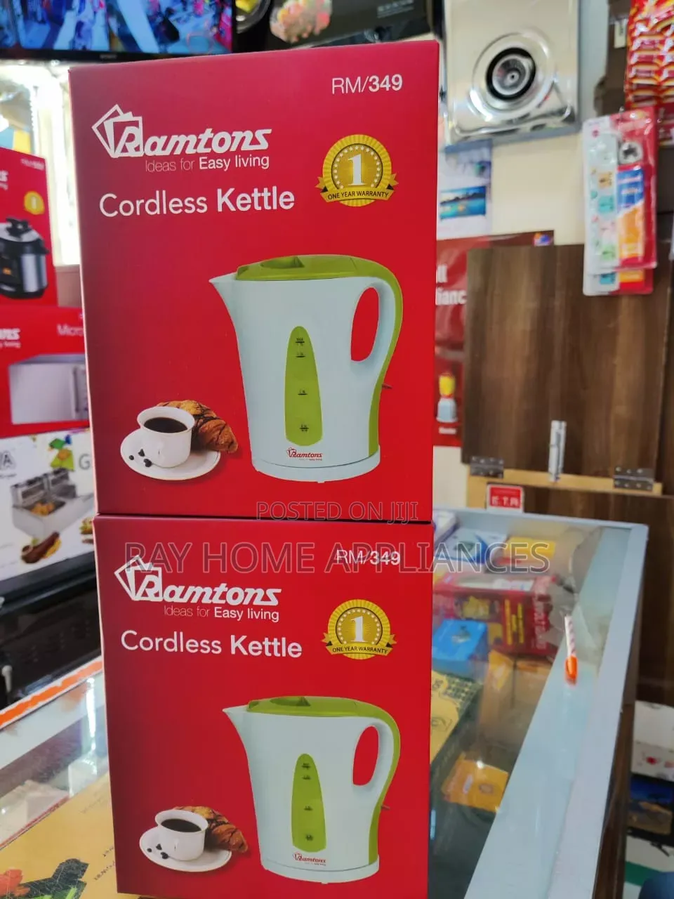 Cordless Kettle 1.7litres Rm349 Ramtons