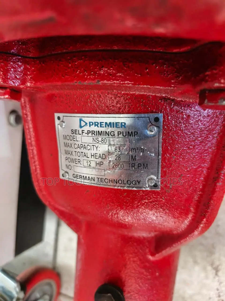 Premier 3 Inch 12 Hp Self Priming Bare Pump 28mtrs Head