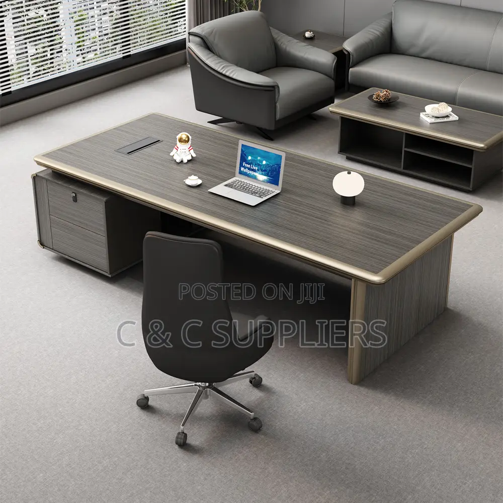 180cm L-Shaped Executive Office Desk