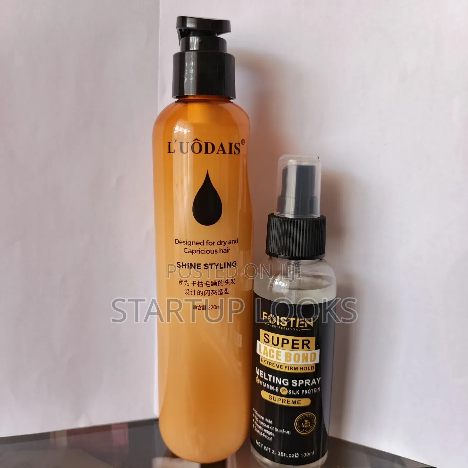 Melting Spray Supreme Lace Bond + Free Curl Keeper