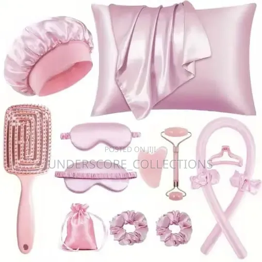 *13pcs Satin Silk Beauty Sleep Set*