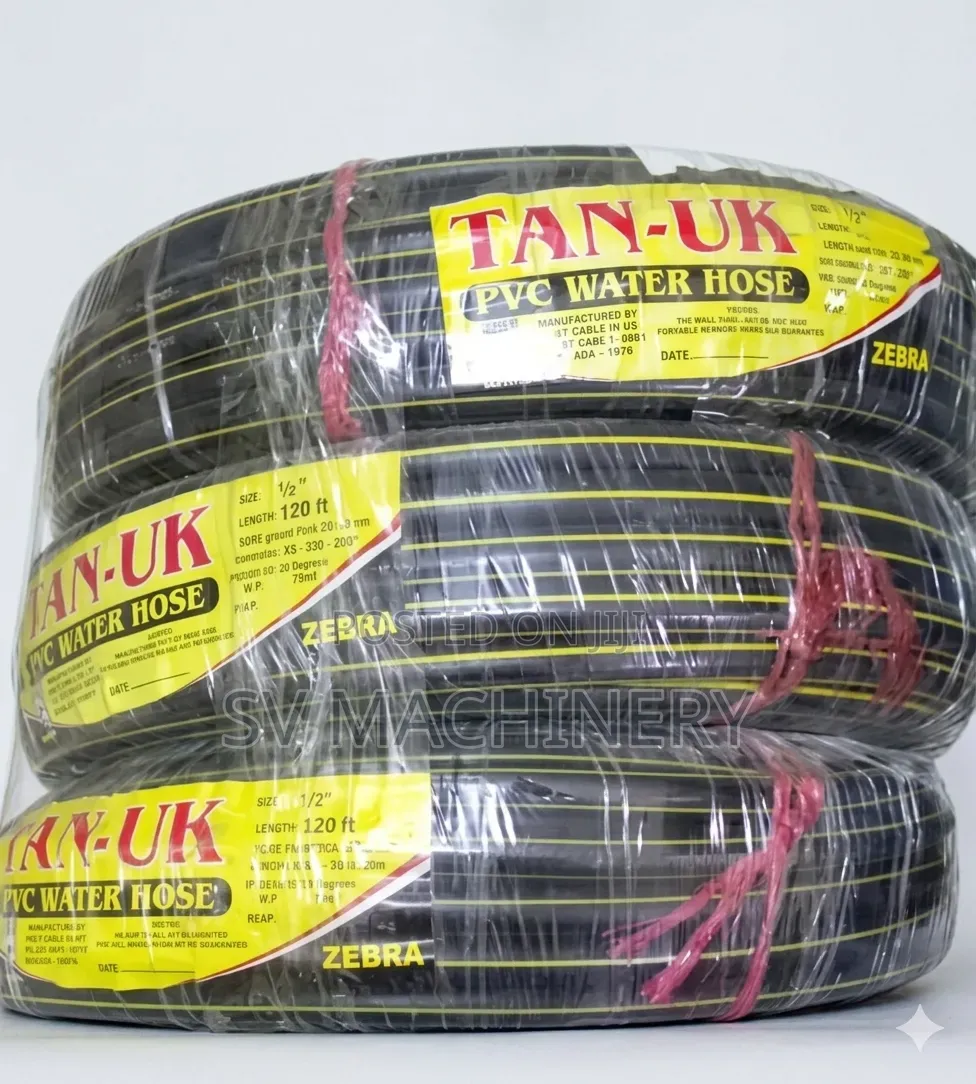 Heavy Duty 1⁄2" 36m Zebra Hose Pipe