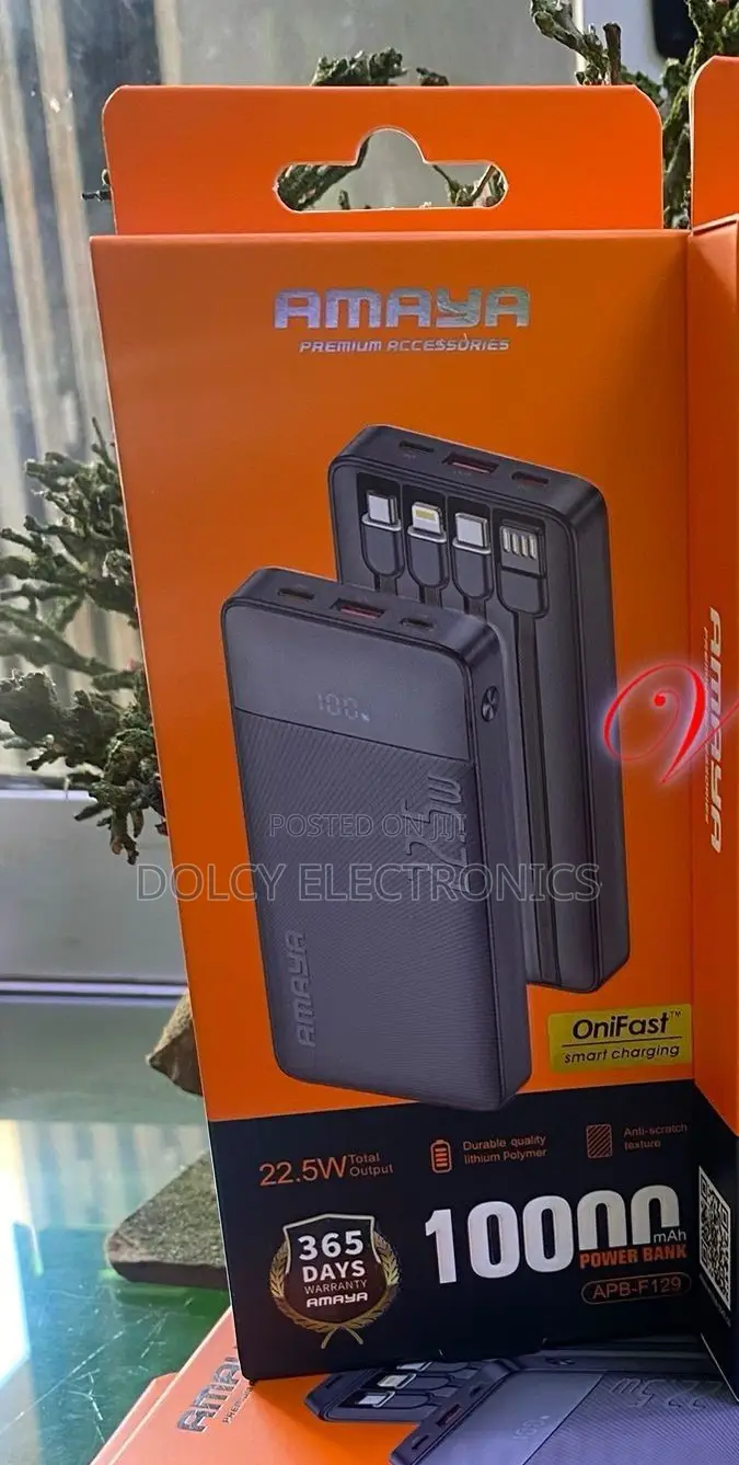 Amaya 10,000mah Apb-F129 22.5w Powerbank
