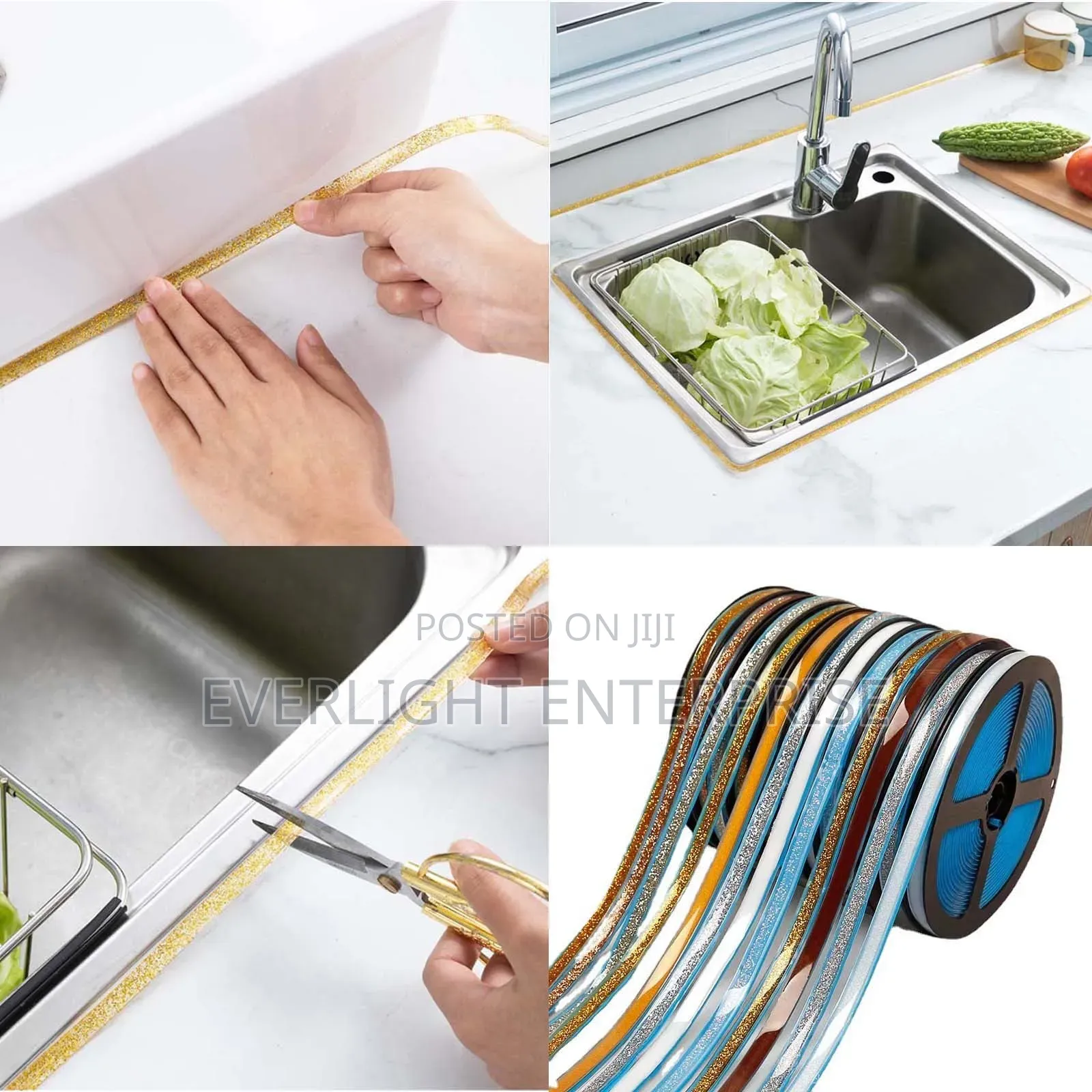 Long Adhesive Junctions Tape Roll Now Available in White and Golden