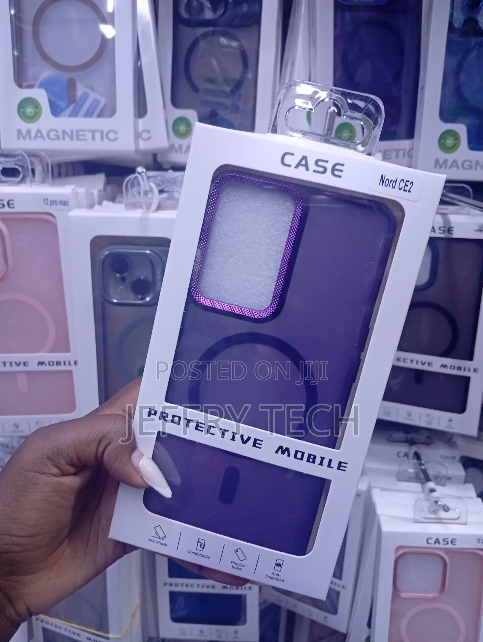 Nord Ce2 Purple Protective Mobile Case