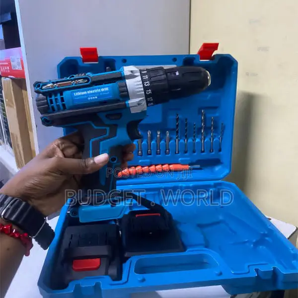 Makita 21v Cordless Power Drill Machine With Dual Rechargeable Batteri