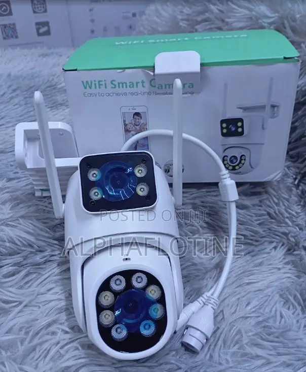 Comprehensive Security Dual-Lens Ac-Powered Icsee Camera
