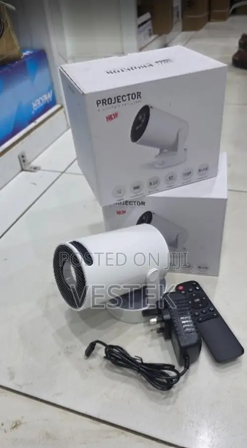 Hy300 Pro Ultra Portable Home Theater Projector With Built-in Speaker