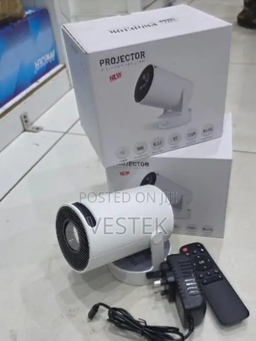 Hy300 Pro Ultra Portable Home Theater Projector With Built-in Speaker