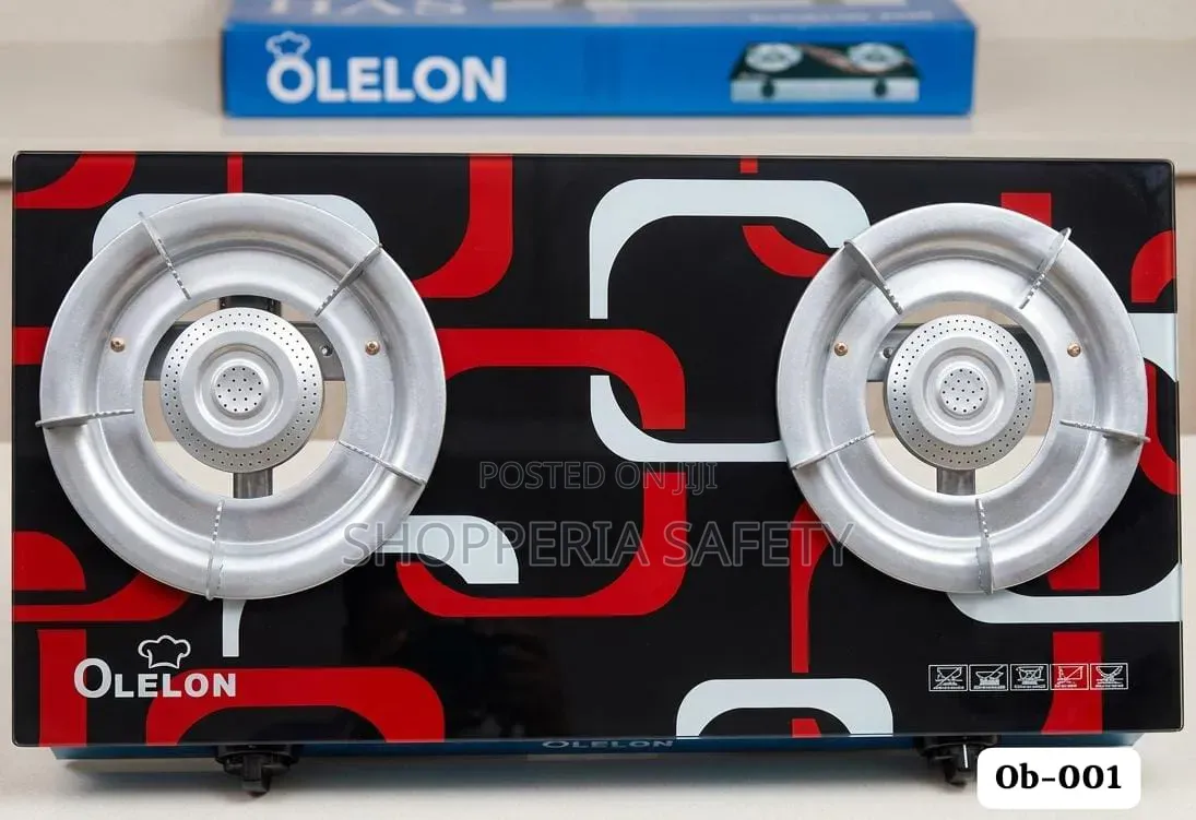 Olelon 2 Burner Glass Top