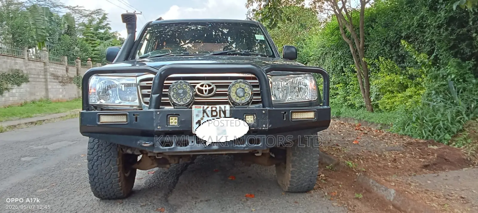 Toyota Land Cruiser 2005 Gray