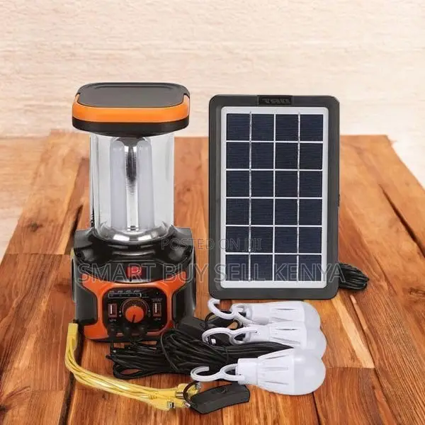Dat-at 9016b Usb Mobile Charging Portable Home Solar Lighting Kit