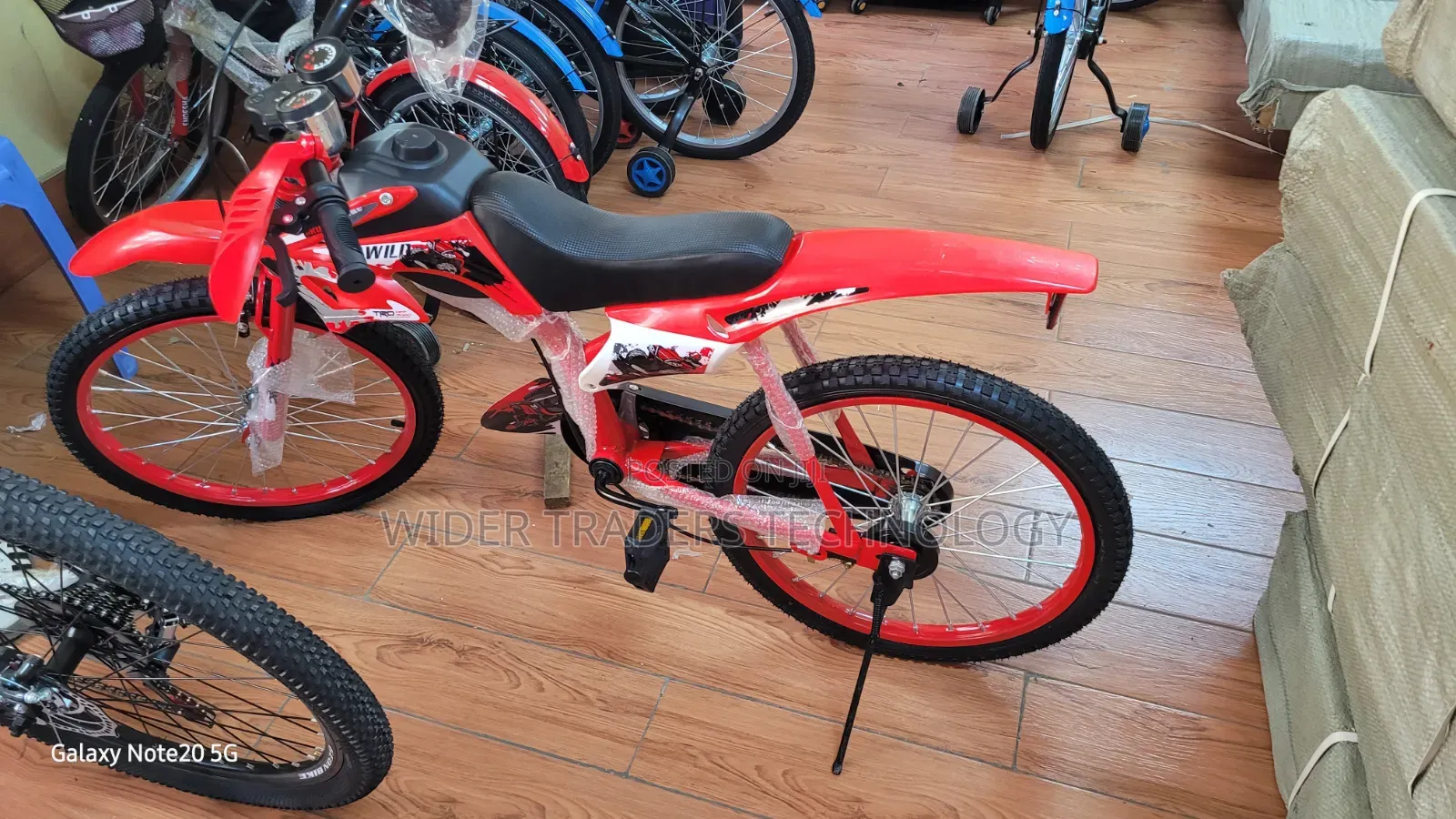 Blue Premier Racer 20" Children's Bicycle