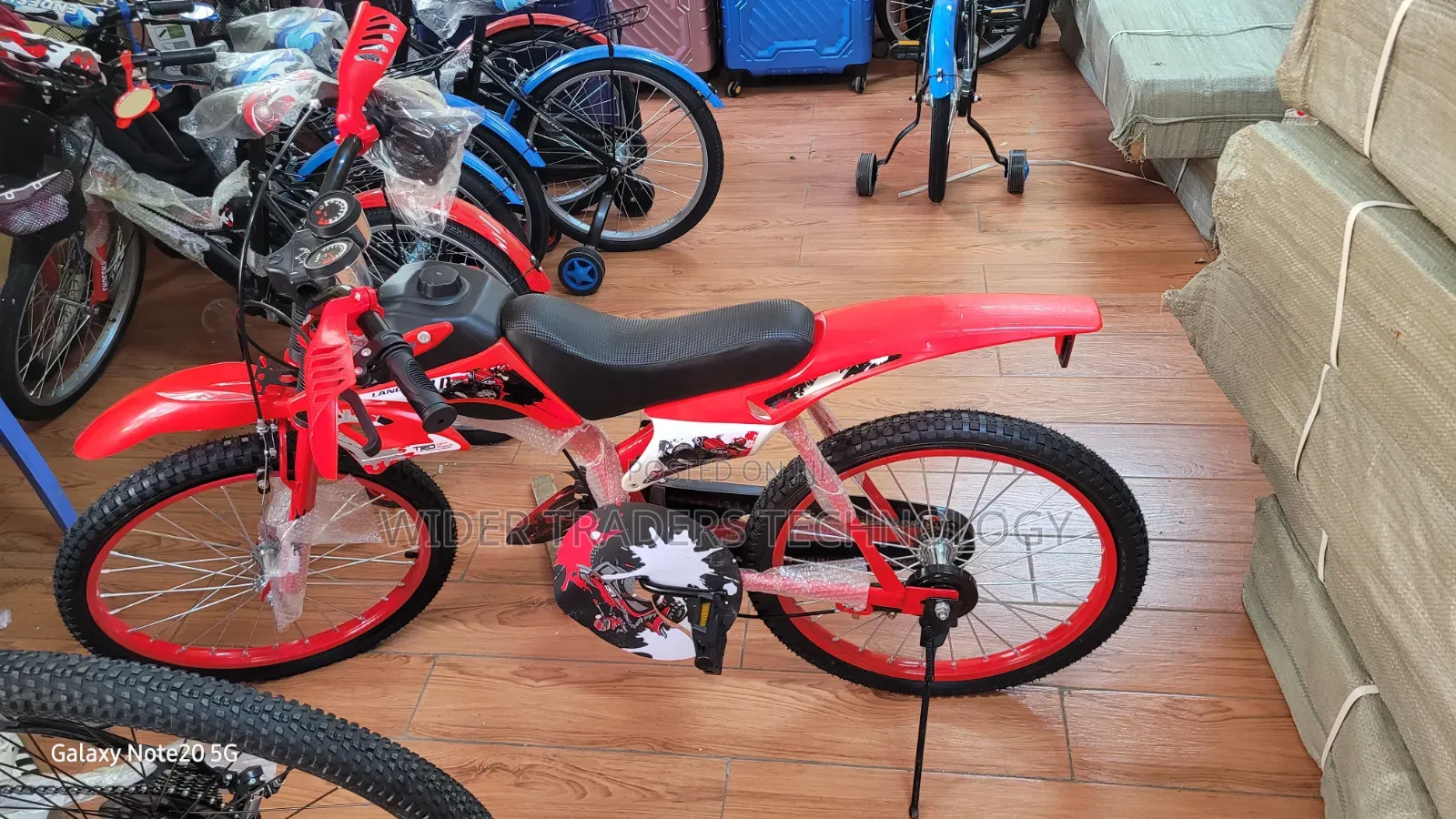 Blue Premier Racer 20" Children's Bicycle