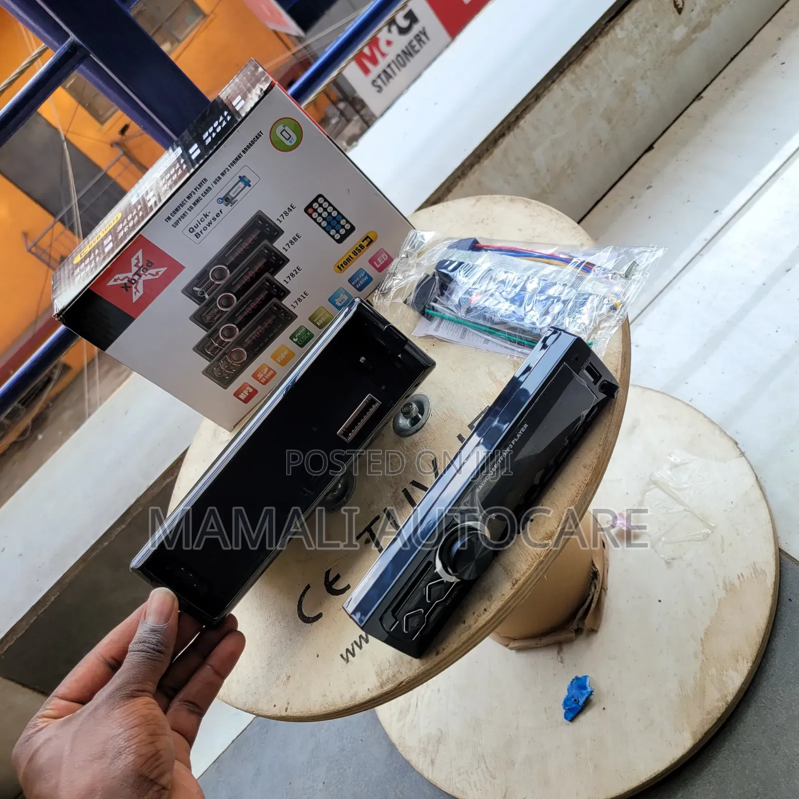 Car Mp3 Radio With Detachable Face Panel
