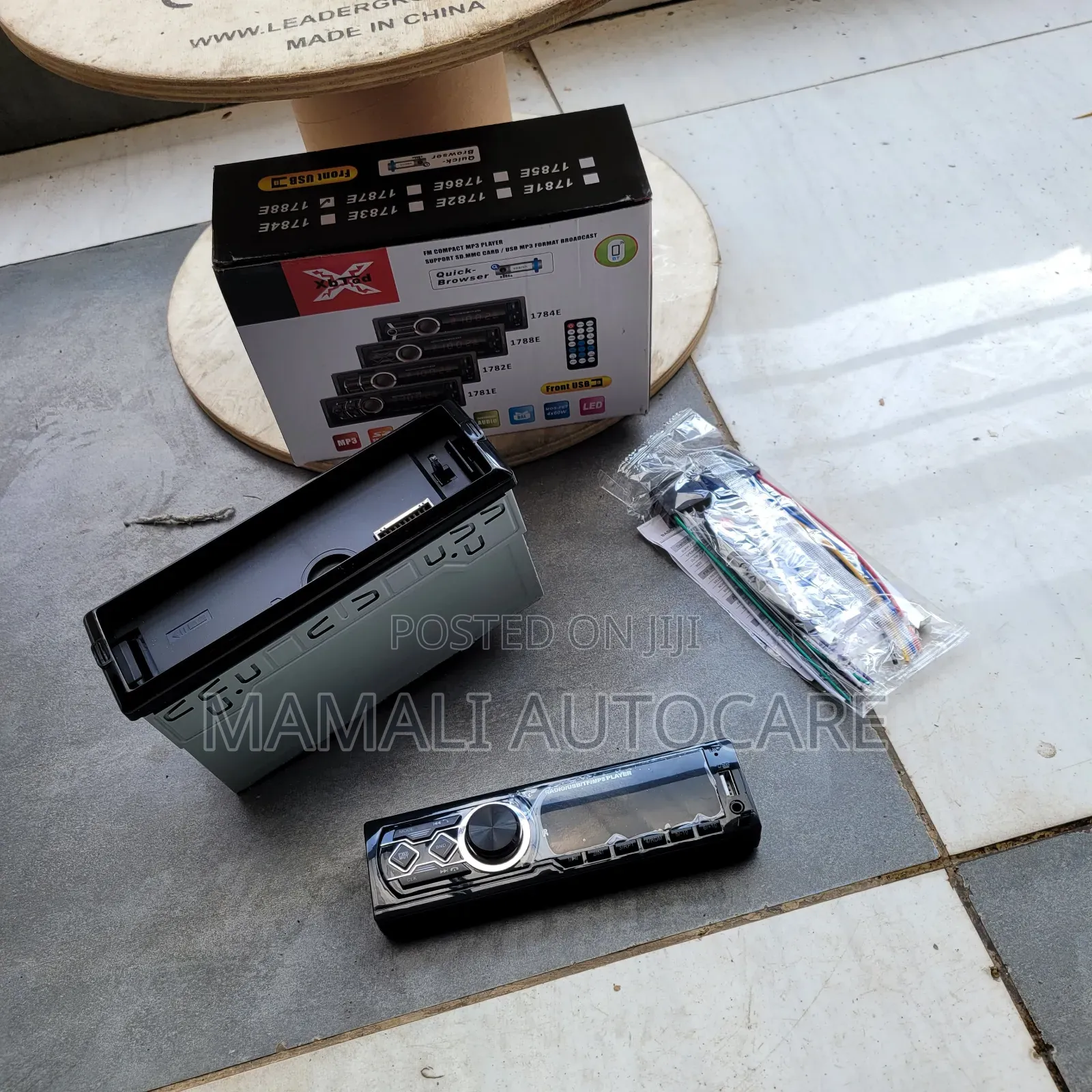 Detachable Face Panel Car Mp3 Audio Player