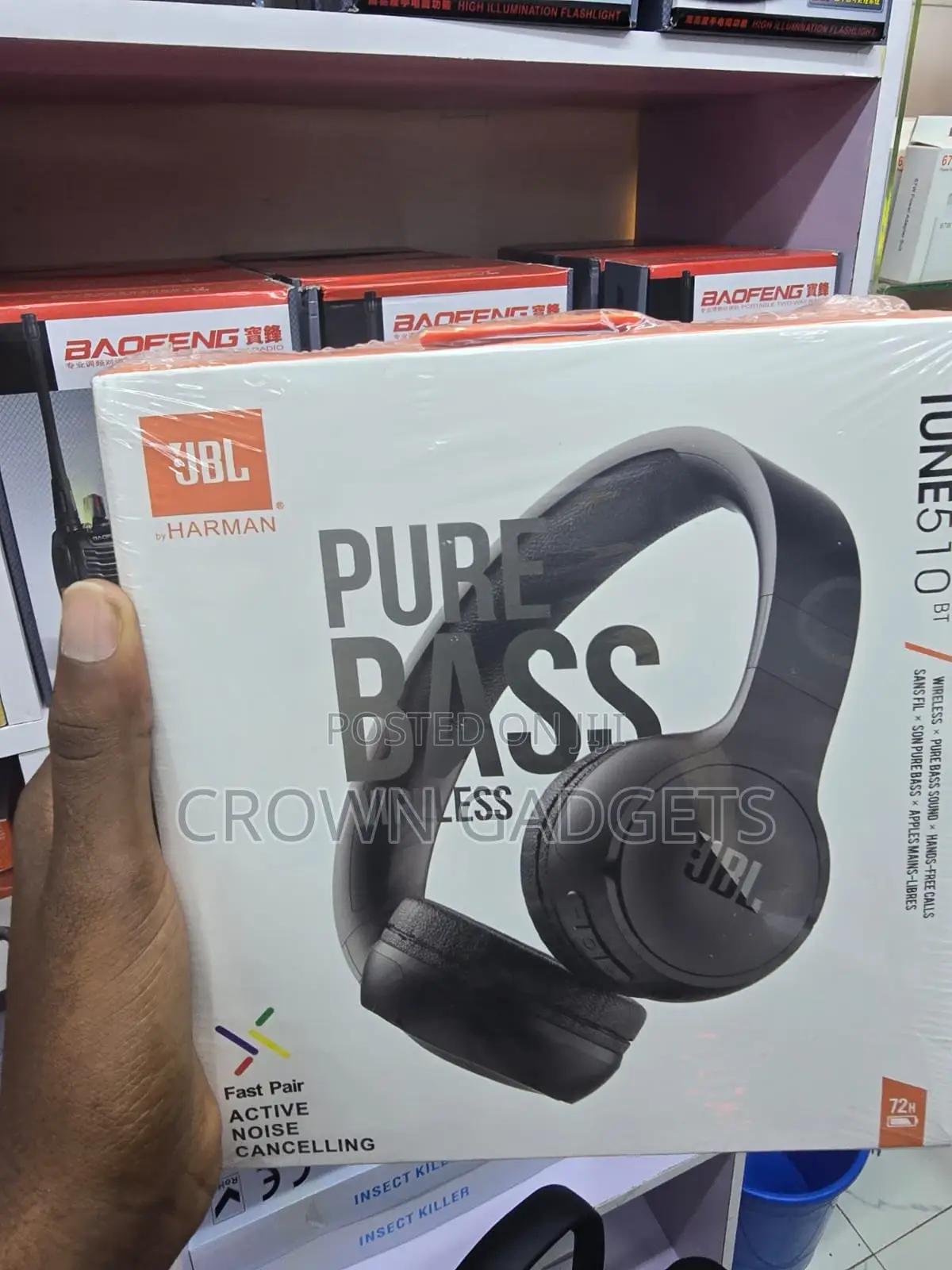 Jbl Tune 510bt Wireless Pure Bass Handsfree Headphones
