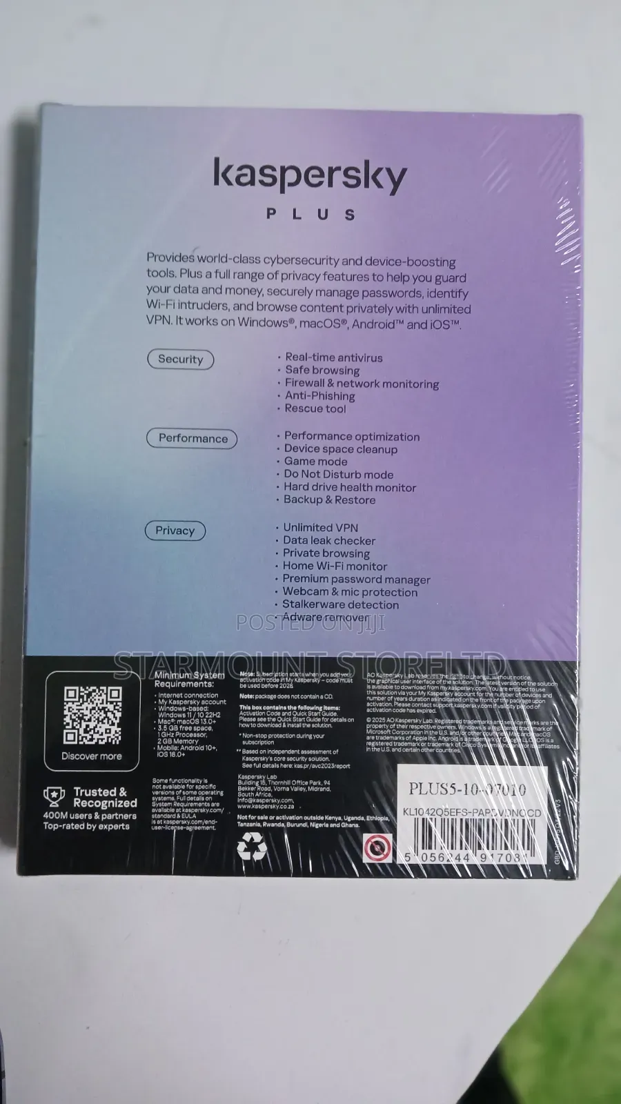 Kaspersky Plus Internet Security 5 Users