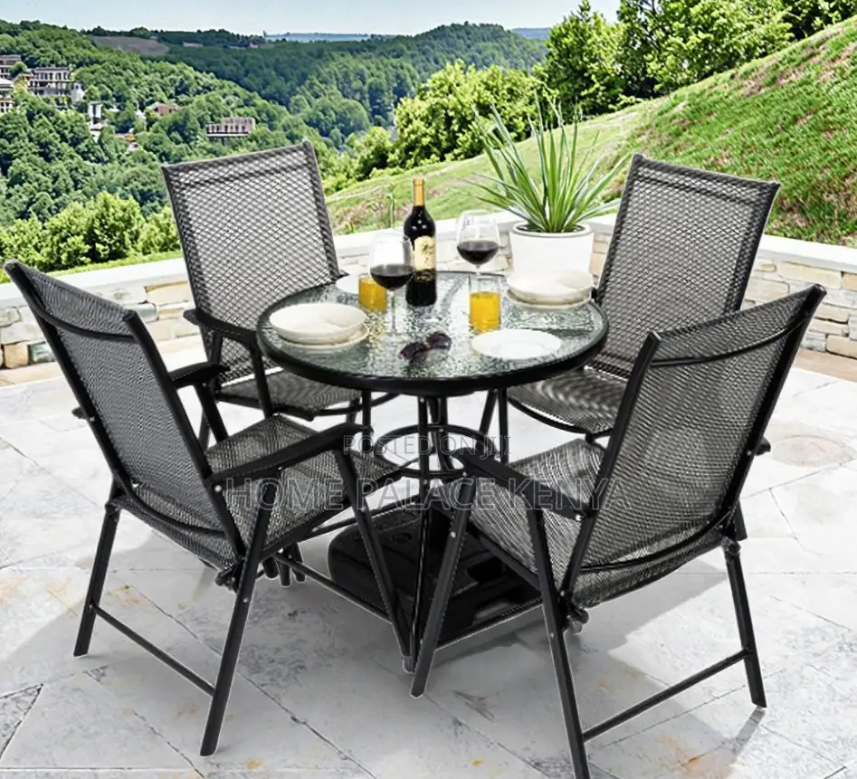 Outdoor Set: 4 Seater Quality Dining Set