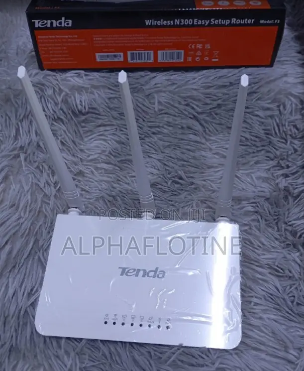 Stable and Fast Wifi Experience Tenda F-3 N300 Router