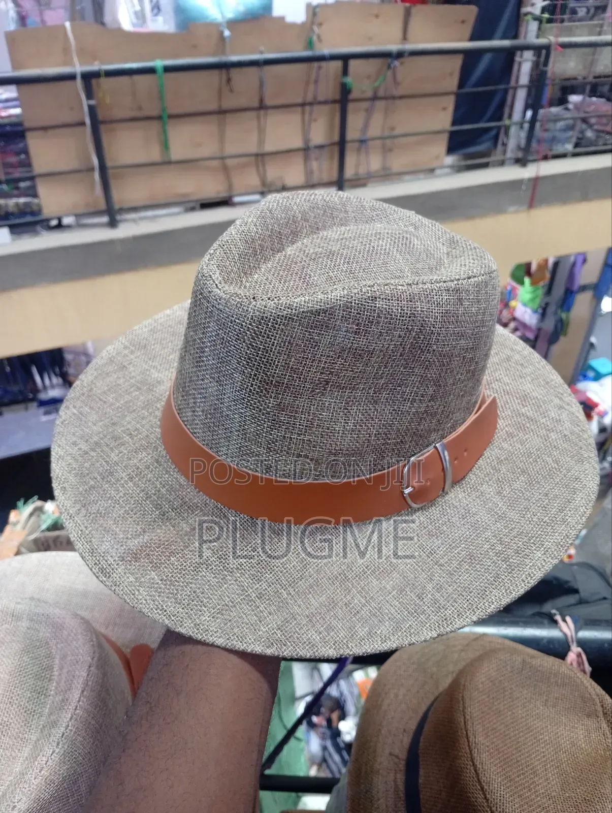 Wide Brim Straw Fedora Panama Style Fedora Hat