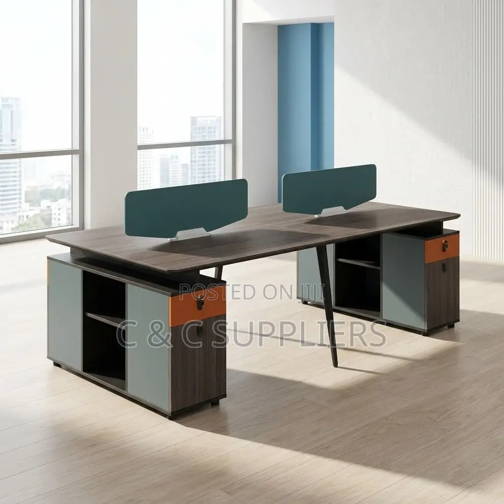 4 Person Office Computer Desk