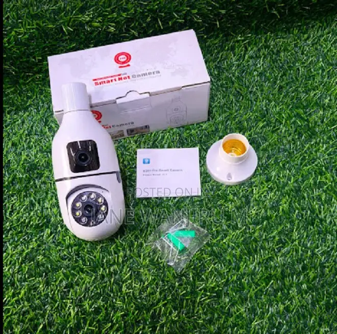360 Smart Bulb Camera Dual Lens