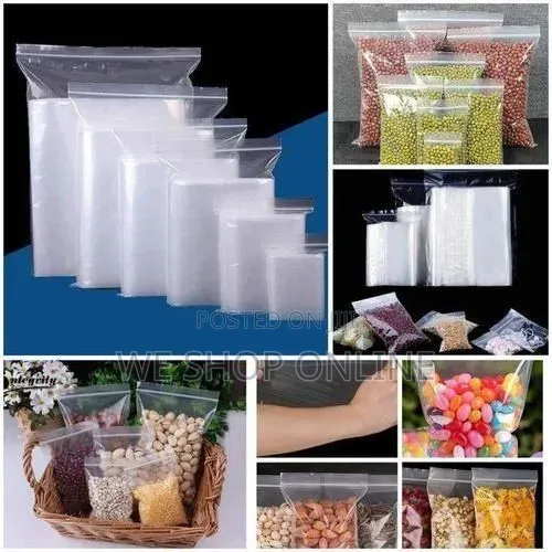 5*7cm, 100pcs Reusable Ziplock Bags